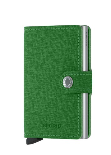 Mini wallet green crispie - mini, in