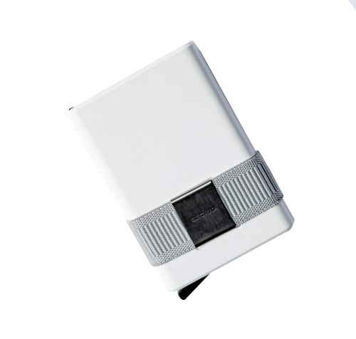 Card slide wallet white - white,
