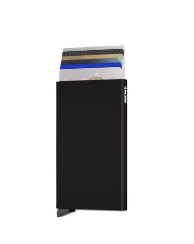 Secrid black slim fit - slim-fit, aluminum