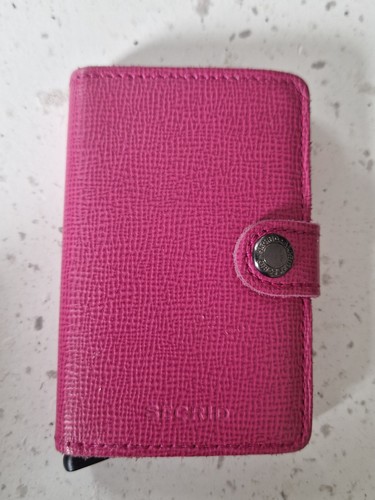 Secrid miniwallet pink card - pink,